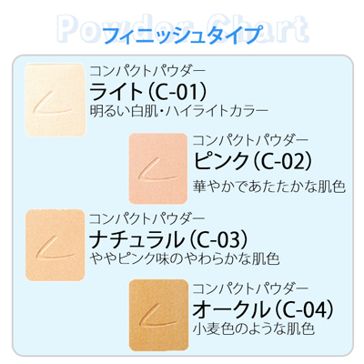 ルナレーナ コンパクトパウダー C-03+C-01ナチュラルとライトのセット